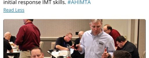 EMSI Delivers ICS-220 Training as part of the AHIMTA Conference