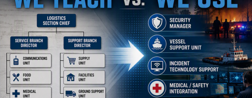 The Logistics Section We Teach vs. The Logistics Section We Use