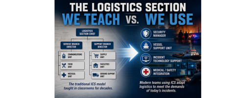 The Logistics Section We Teach vs. The Logistics Section We Use